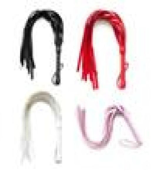 4 couleurs de haute qualité Pu Leather Whip Whip Flogger Ass Spanking BDSM Slave Adult Games For Couples Sex Toys for Women Men8555511