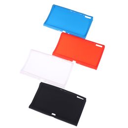 Funda protectora de silicona suave de goma de host de 4 colores para consola Nintend Switch OLED Funda de piel de alta calidad ENVÍO RÁPIDO