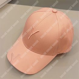 4 kleuren luxe honkbal pet voor vrouw designer heren kogelcaps casual verstelbaar gepaste hoed unisex honkbal petten letters print casquette