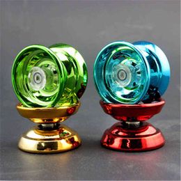 4 kleuren Magic YOYO responsieve high-speed aluminiumlegering yo-yo cnc draaibank met spinning string voor jongens meisjes kinderen kinderen G1125