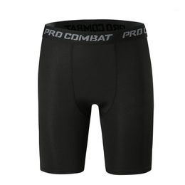 Calças de compressão masculinas de 4 cores para o verão na altura do joelho calças de combate profissionais shorts de ginástica para exercícios ativos jogging calças de corrida jogger1