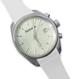 4 couleurs montre pour hommes blanc mouvement automatique fond en verre bracelet en caoutchouc montres montres 40mm