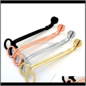 4 Farben Edelstahl Kerze Docht Trimmer Öl Lampe Trim Schere Cutter Snuffer Werkzeug Haken Clipper Mttid Schere 0Myhk