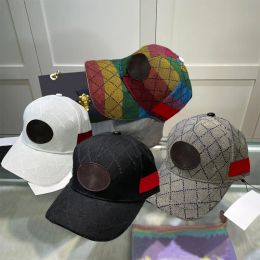 4 kleuren Zomer Designer Ball Caps Heren Baseball Cap met Letters Borduren Straat Hoed Beanie Vrouwen Emmer Hoeden 2311213Z