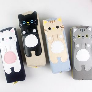 4 colores TOTORO 19 * 5 CM Estuche para bolígrafos escolares Lienzo BOLSA para lápices Estuches Estuche Cosméticos Monedero BOLSA Monedero Monedero Estuche Lindo Cartón Bolsa A7116