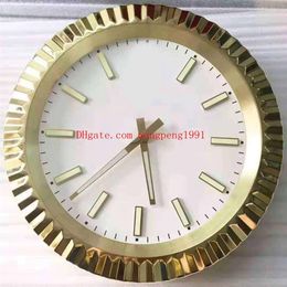 Horloge murale domestique 4 couleurs, or 18 carats, 126333 126334, sans date, 34CM x 5CM, 3KG, horloge électronique à Quartz 2794