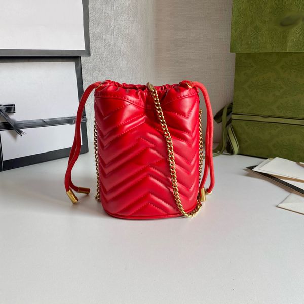 4 couleurs Top designer de luxe Mini sac seau sacs à bandoulière sac à main sacs à main en cuir de mode féminine sac à main en gros bandoulière amovible 575163