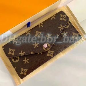 4 emplacements pour cartes de crédit M60697 Porte-cartes d'identité Emilie Pochette pour clés pour femmes Porte-cartes Porte-cartes en cuir véritable pour hommes Longs sacs à main bracelets Portefeuilles de luxe Porte-monnaie de créateur