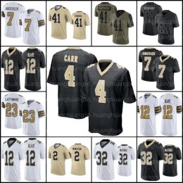 4 Jerseys de football Derek Carr Alvin Kamara