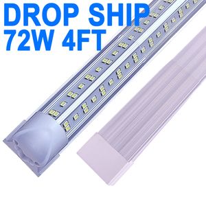 4 Ft geïntegreerde LED-buislamp 72W T8 V-vormig 96 