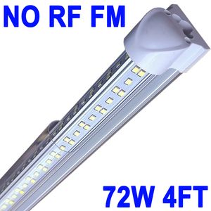 4 Ft geïntegreerde LED-buislamp 72W T8 V-vormig 48