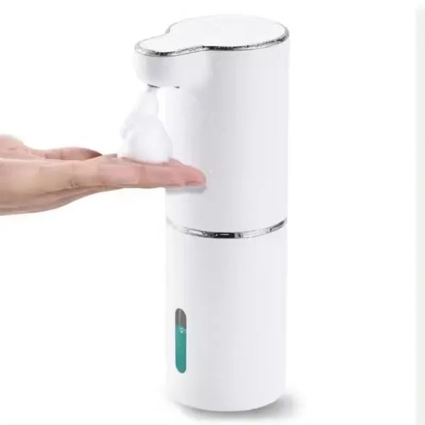 Dispensador de jabón automático de 4 engranajes Dispensador de jabón inteligente ajustable Dispensador de líquido inductivo Máquina desinfectante para manos sin toque 380 ml