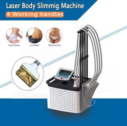Machine amincissante au Laser à Diode à 4 poignées, 1060nm, sculpture du corps, perte de poids, réduction de la Cellulite, raffermissement de la peau