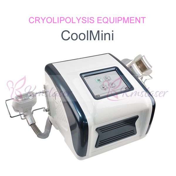 4 poignées graisse gel CoolMini corps amincissant la Machine d'enlèvement de Cellulite pour la perte de poids avec la poignée de fesse de bras de jambe