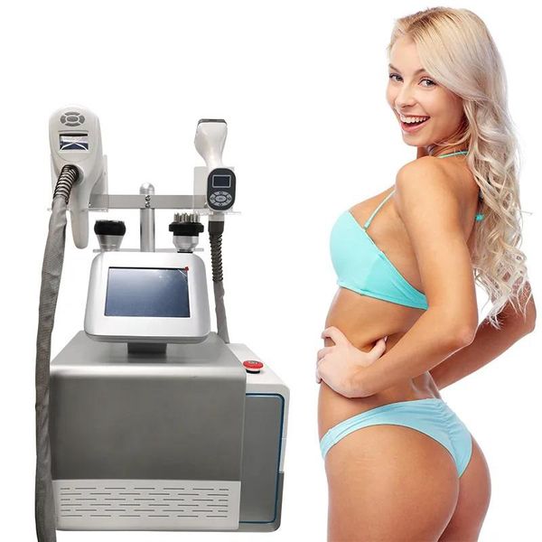 Machine de cavitation à ultrasons 4 en 1 40k RF, système de cavitation sous vide pour brûler les graisses, rouleau anti-cellulite, machine amincissante, massage au rouleau