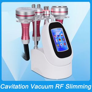 4 in 1 40k ultrasone cavitatie vacuüm RF afslanken gewicht verminderen vetverlies machine geschikt lichaam beeldhouwen huidverstrakking verstevigend gezicht liften anti-aging rimpel