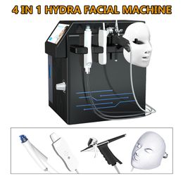 4 in 1 Auqa Oxygen Jet Spray Machine Microdermabrasie Hydro Peel Dermabrasion OxygenFacial Spa-apparatuur