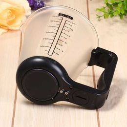 4-en-1 Écran LCD numérique Capacité de 600ML Tasse à mesurer Balances de cuisine détachables Bécher Électronique Outil de mesure du poids des aliments 210615