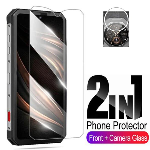 4 en 1 pour le smartphone OUKITEL WP21 High HD Temperred Glass Protective sur le film Protector d'écran de téléphone oukitelwp21