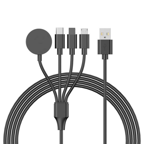 Câble de chargement magnétique d'éclairage Micro USB Type C Micro USB pour Apple Watch Series Iphone 14 13 12 11 Pro Max Samsung Charger Câble