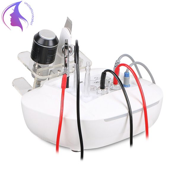 4 en 1 microdermabrasion diamant dermabrasion et épurateur de peau à ultrasons lifting portable instrument de beauté pour les soins de la peau