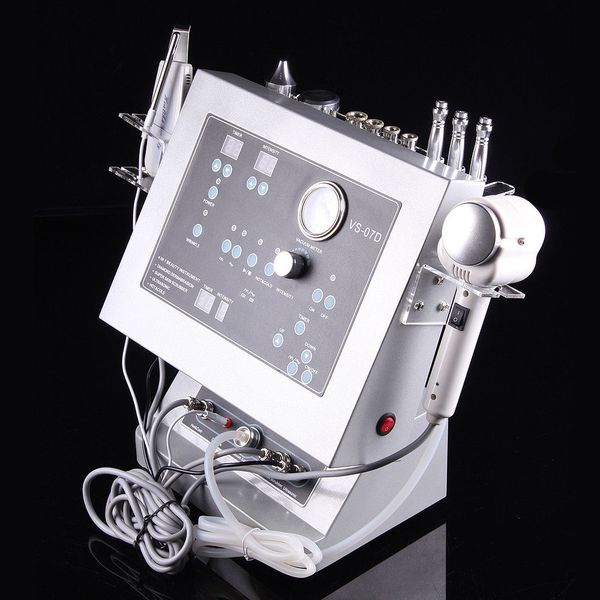 Épurateur de peau ultrasonique multifonction 4 en 1, marteau chaud et froid, Machine de Dermabrasion à ultrasons, équipement de beauté pour Peeling de la peau au diamant