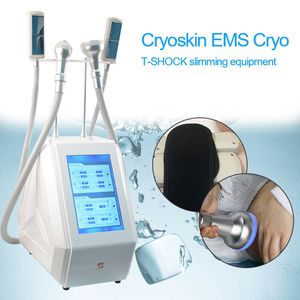 Nieuwe cryoskin cryotherapie thermische schok cryo afslankelen ems vet brandende koel vriesbekleding machine