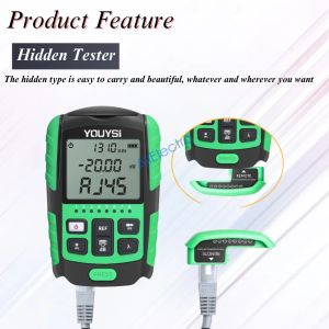 4 In 1 vermogensmeter Multifunctionele optische pen tester losgekoppeld LAN -kabelfout Tester Netwerkkabeltest