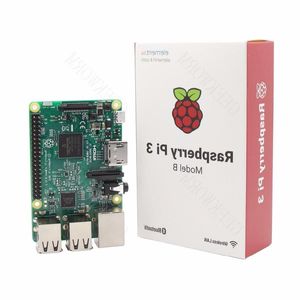 Envío gratuito 4 en 1 Raspberry Pi 3 Modelo B Placa de demostración V31 Disipador de calor con ventilador con carcasa de acrílico | Kit de disipador de calor | Kit para principiantes Raspberry pi 3 Rcna