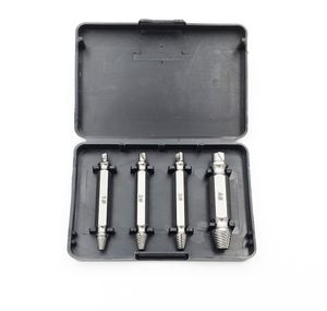 4 in 1 versnellingsbeschadigde schroefextractorbout Extractor Set Broken Stud -sleutel voor houten schroeven 200Setslot6782597