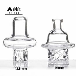 UFO Bubble Carb Cap Voor 2mm 3mm 4mm rook Flat Top Banger Nail Terp Parel Kom waterleidingen Dab Booreilanden Glazen Waterpijp