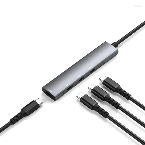 4-en-1 USB3.0 / Type-C Hub Universal 5 Gbit