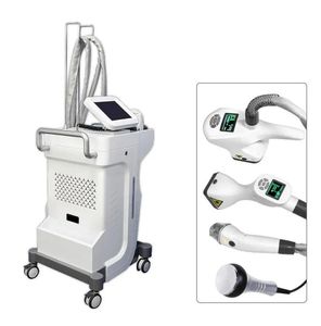 4 en 1 V Forme à vide Rouleau 40k Cavitation Face Face Élimination des rides Brûle graisse Corps Contour Contourant Velaslim Machine