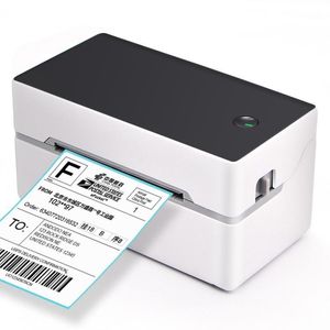 Mini impresora térmica de etiquetas para impresión de pegatinas adhesivas, con interfaz USB Bluetooth, papel de alta calidad de 40-80mm, 2021