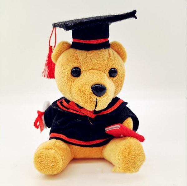 4 pouces Doctor Graduate Bear College Student