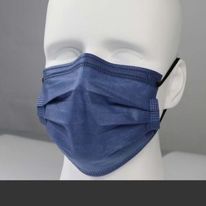 4-laags dikke masker Peach Pink Morandi-serie Niet-geweven dubbelzijdig Zelfde kleur Stofdicht en Anti-Haze Daily Mask