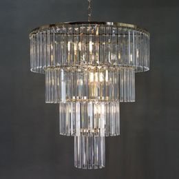4-laags bruiloft luxe kristallen verlichting plafondlampen decoratie licht kroonluchters led hanglampen