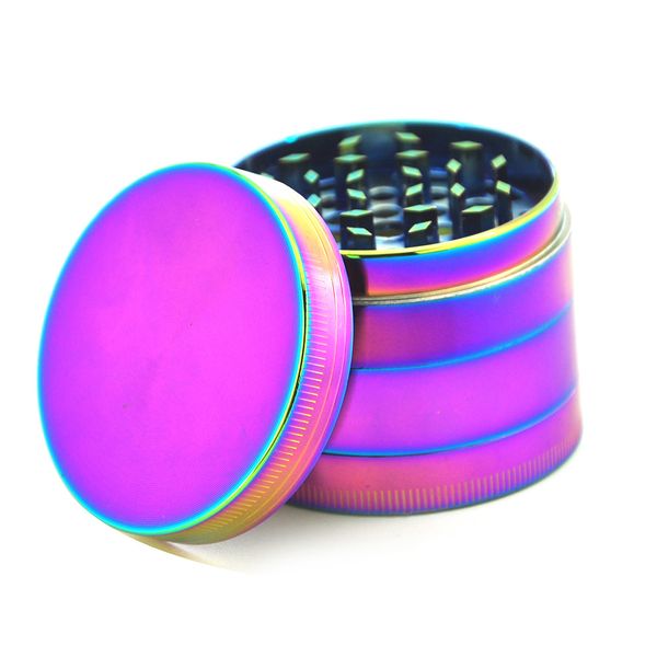 4 couches Herb Grinder Mini Mignon Métal Fumée Tabac Broyeurs En Alliage De Zinc Herbes Sèches Accessoires De Fumer Chanvre Poivre Pot Épice WLL475