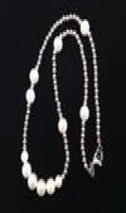 4 Longueur New Guys en acier inoxydable Perles de balle pour hommes Collier de chaîne de chauffeur 1822 pouces