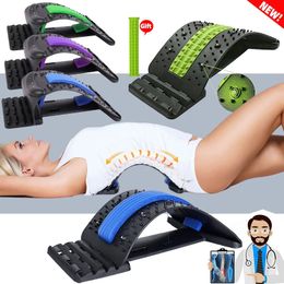 4 Niveau nek brancards Massageapparaat Magnetotherapie Achterste Stretch Massager Gereedschap Lumbale cervicale wervelkolom Ondersteuning Pijnverlichting 240318