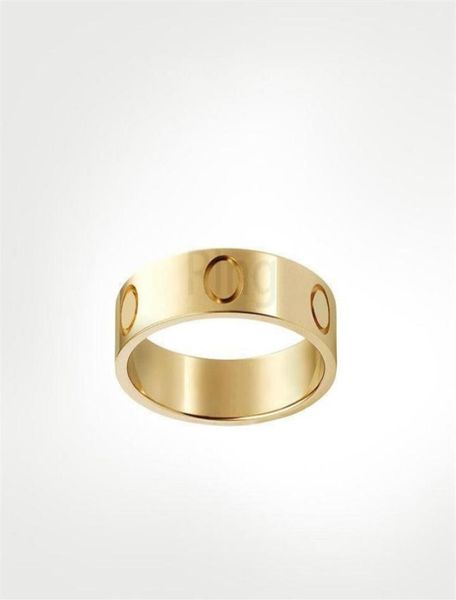4 mm 5 mm titane acier argent bague d'amour concepteur de haute qualité conçu pour les hommes et les femmes avec des bijoux en or rose bague cadeau2236007