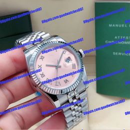 4 Modèle Montre pour femme de haute qualité 278274 31MM cadran rome rose bracelet commémoratif en acier inoxydable verre saphir affichage du calendrier 178274 278271 montre-bracelet en diamant