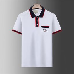 4 Nouvelle Mode Londres Angleterre Polos Chemises Hommes Designers Polos High Street Broderie Impression T-shirt Hommes D'été Coton Casual T-shirts # 1048
