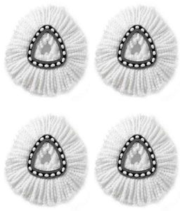 4-pack vervangende dweilkop voor O Cedar microvezels navulling, driehoekige doek 2111066224430