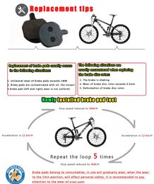 Plaquettes de frein à disque de vélo 4 paires pour Hayes Sole MX2 MX3 MX4 MX5 CX5 GX-C GX2 JAK-5 Bengal Semi-métal MTB Cycling Bike Accessoires