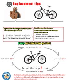 Poussinets de frein à disque de vélo de 4 paires pour Sram Avid Elixir E1 / E3 / E5 / E7 / E9 / ER MAG / CR XO / XX Bike MTB ACCESSOIRES