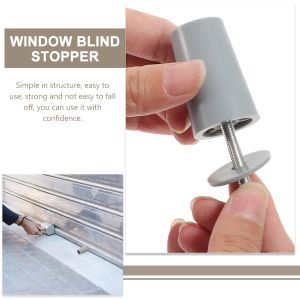 4 pc's blinds ramen sluiter vervangende onderdelen buffer stop roller luiken bamboe stoppers Romeinse accessoires wit plastic