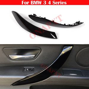 4 PCS Panne de voiture Panneau Handle de traction Couvercle de garniture pour BMW 3 4 Série M3 M4 F30 F34 F36 F32 F33 F80 F82 F83 316D 318D 320D 320I 325D