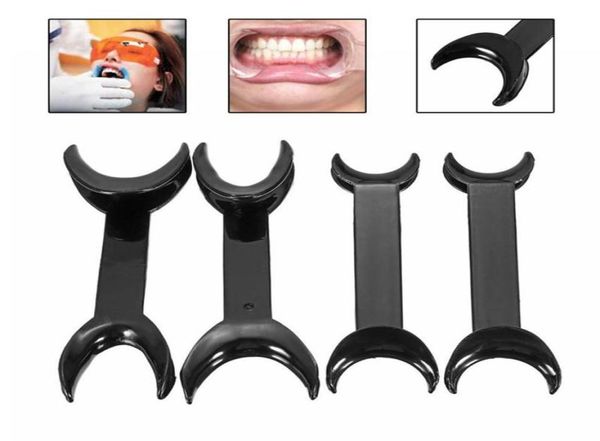 4 Uds herramienta Dental forma de T Intraoral labio mejilla Retractor abridor doble cabeza ortodoncia dientes boca abridor209s6592554