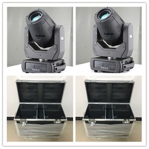 4 pcs with flightcase New moving head 200 mini led beam light lyre 200w beam led moving head light